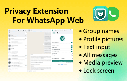 Privacy Extension For WhatsApp Web